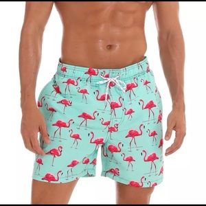 Flamingo Swimming Trunks 🦩